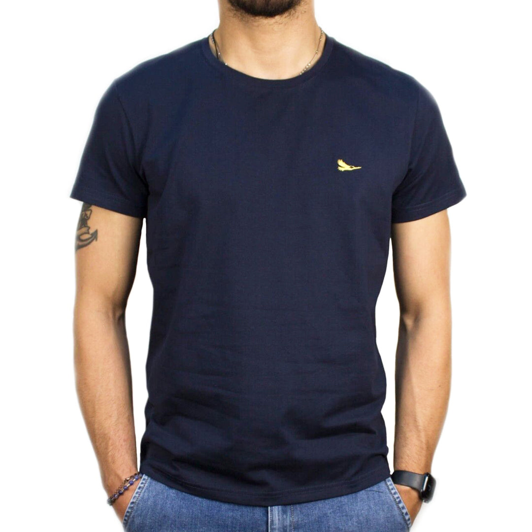 Maglietta a maniche corte RDV XL Bianco Blu