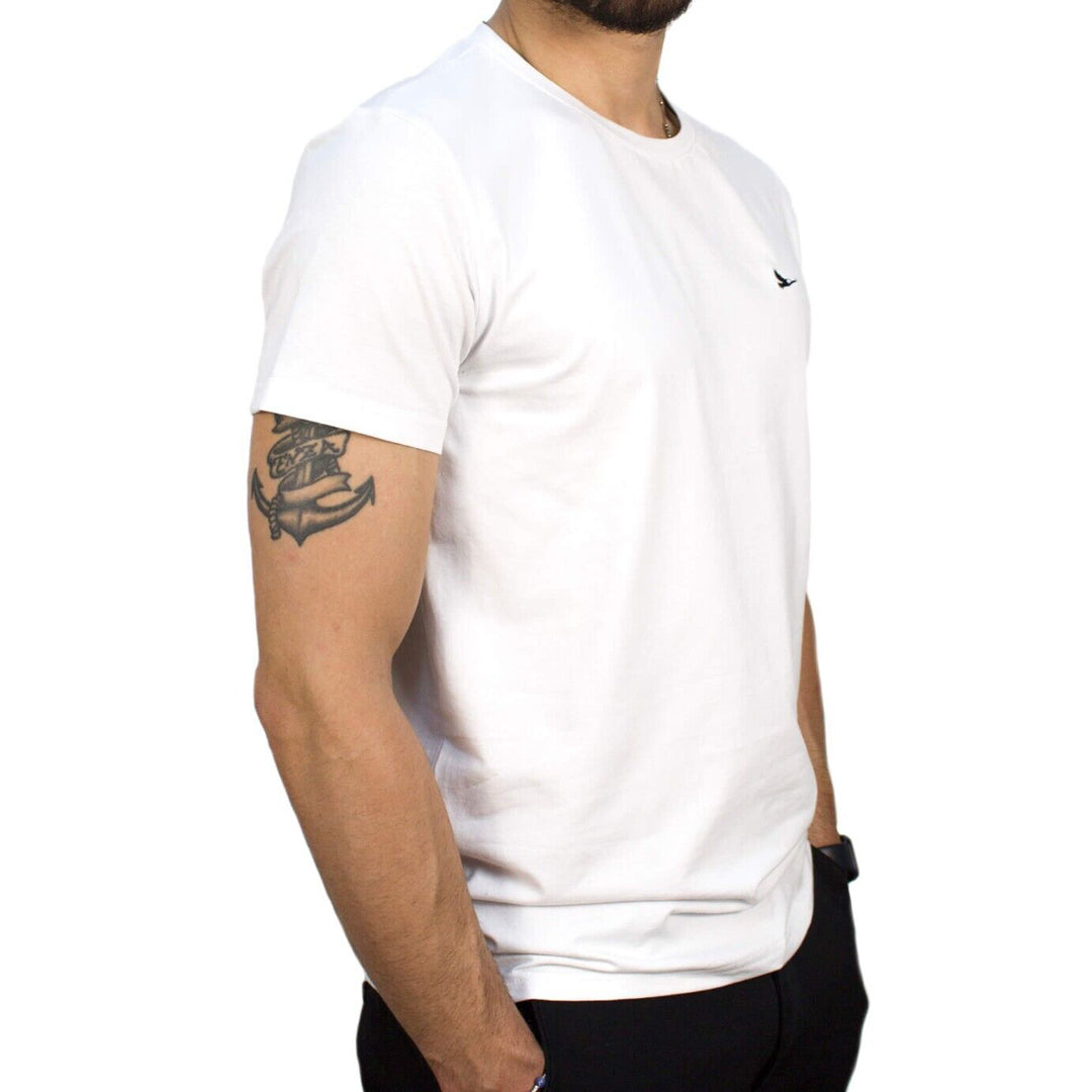 Maglietta a maniche corte RDV XL Bianco Blu