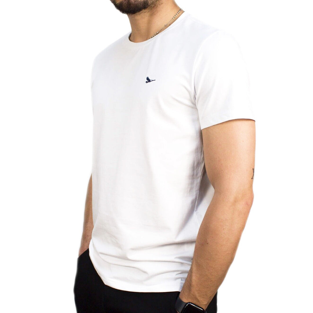 Maglietta a maniche corte RDV XL Bianco Blu