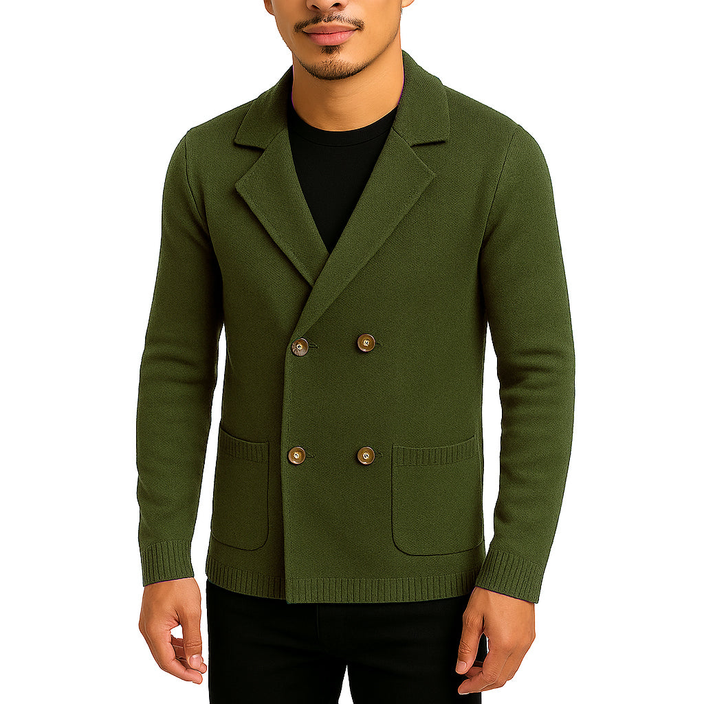 Giacca Doppiopetto Uomo in Cotone – RDV Abbigliamento