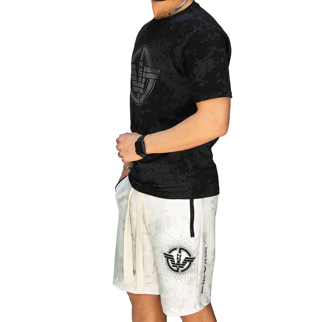 🆕 Completo Estivo Uomo T-Shirt + Bermuda – Cotone Liscio Elasticizzato | RDV ABBIGLIAMENTO