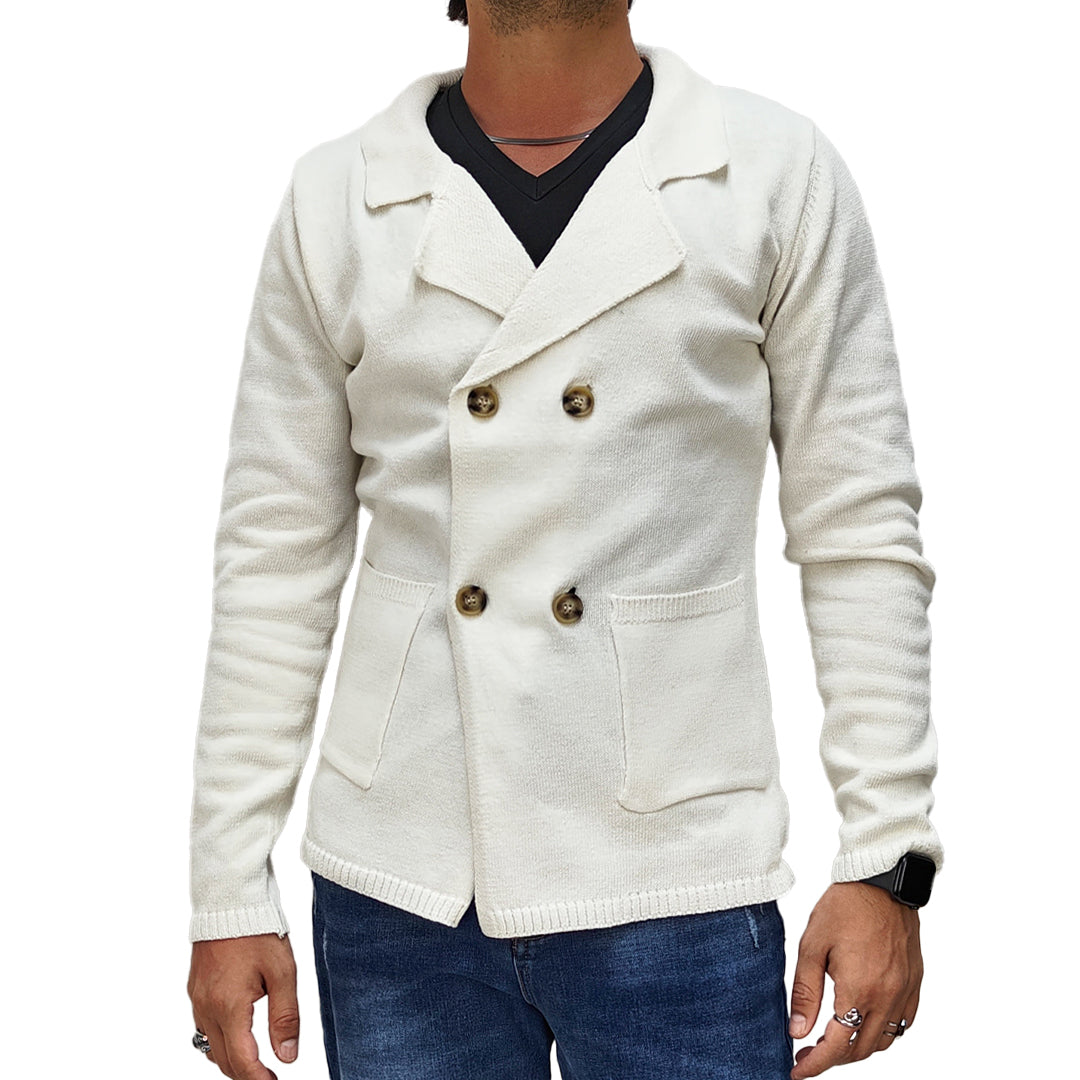 Giacca Doppiopetto Uomo in Cotone – RDV Abbigliamento