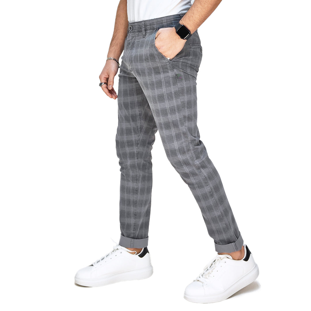 Pantaloni Uomo Fantasia Quadri RDV ABBIGLIAMENTO
