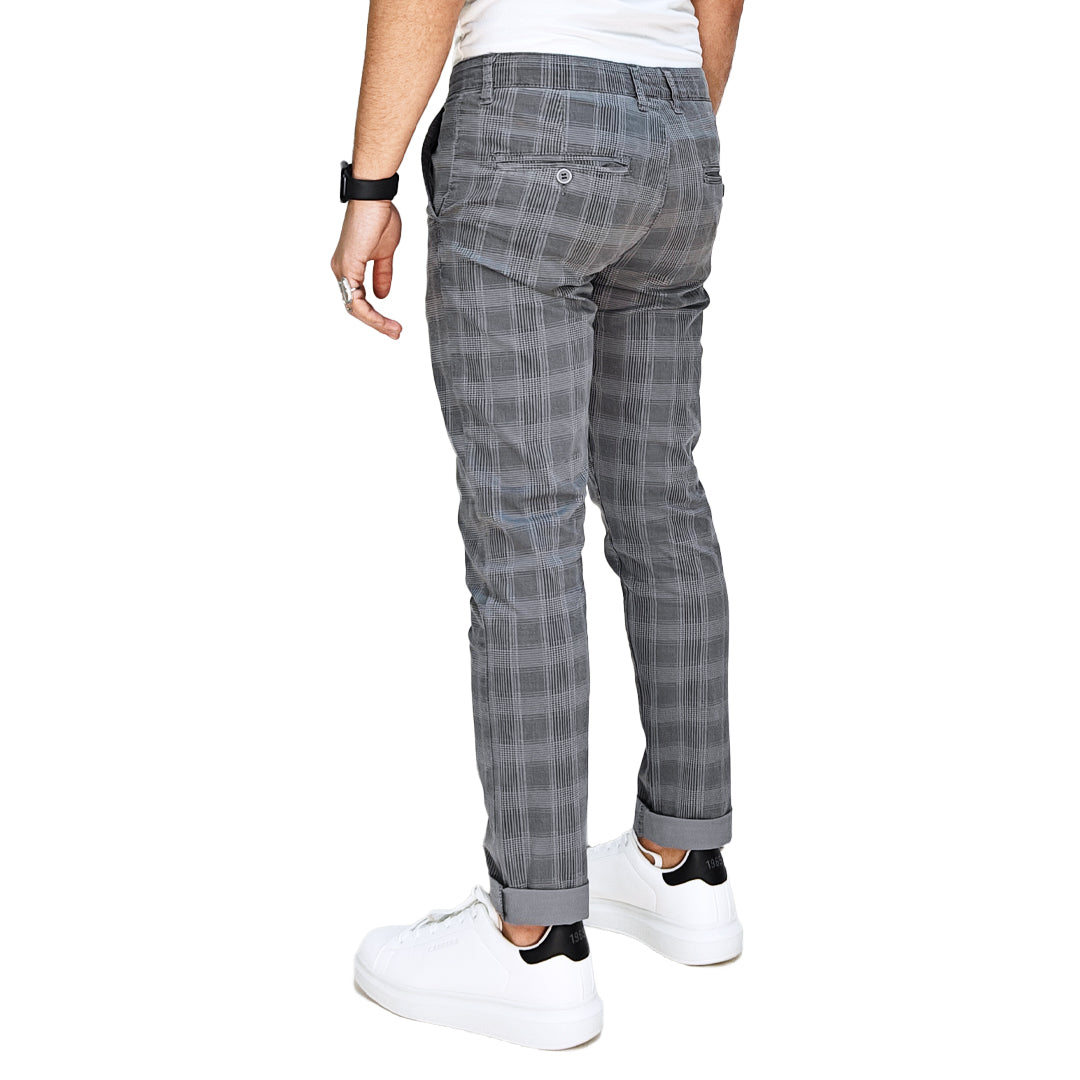 Pantaloni Uomo Fantasia Quadri RDV ABBIGLIAMENTO