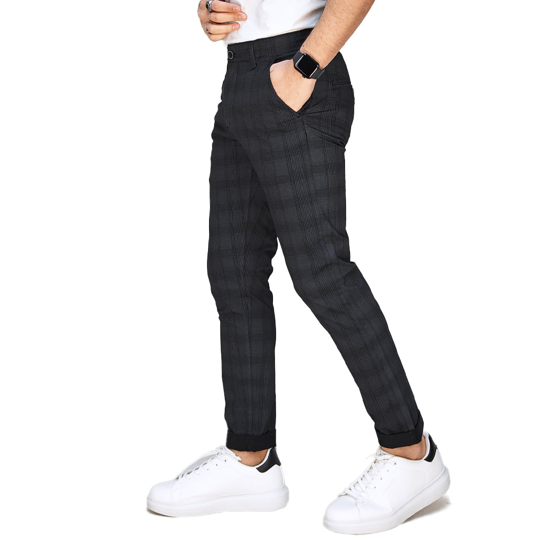 Pantaloni Uomo Fantasia Quadri RDV ABBIGLIAMENTO