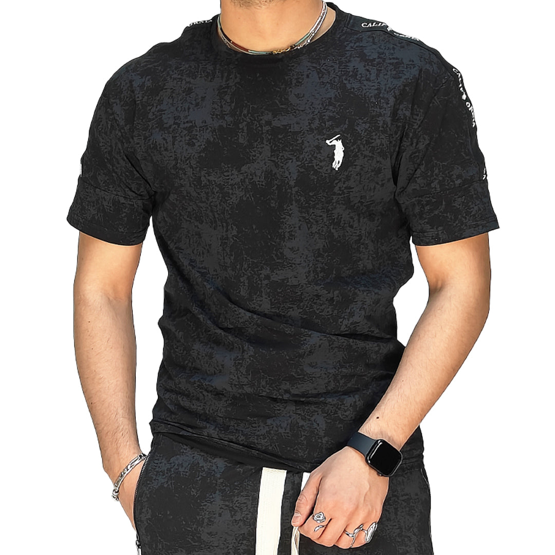 🆕 Completo Estivo Uomo T-Shirt + Bermuda – Cotone Liscio Elasticizzato | RDV ABBIGLIAMENTO
