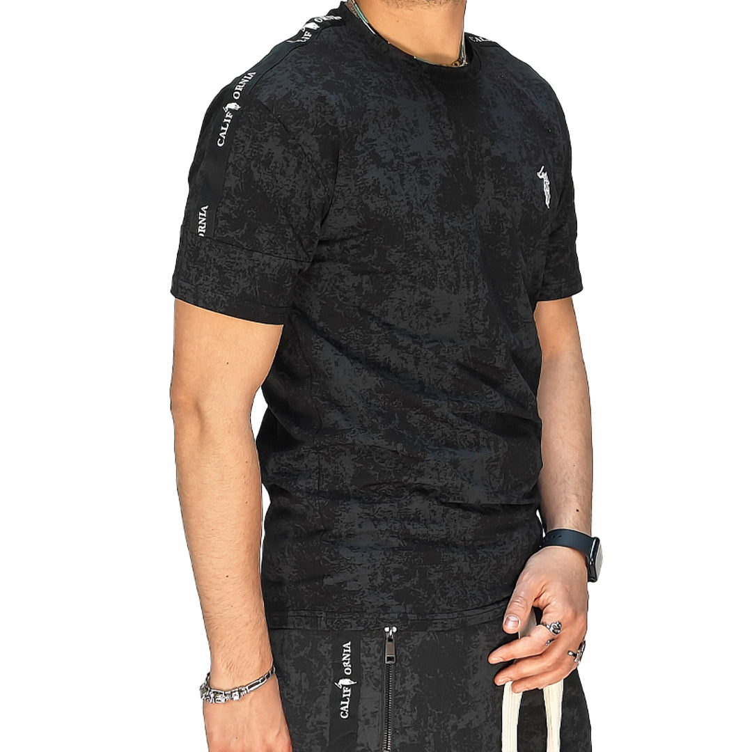 🆕 Completo Estivo Uomo T-Shirt + Bermuda – Cotone Liscio Elasticizzato | RDV ABBIGLIAMENTO