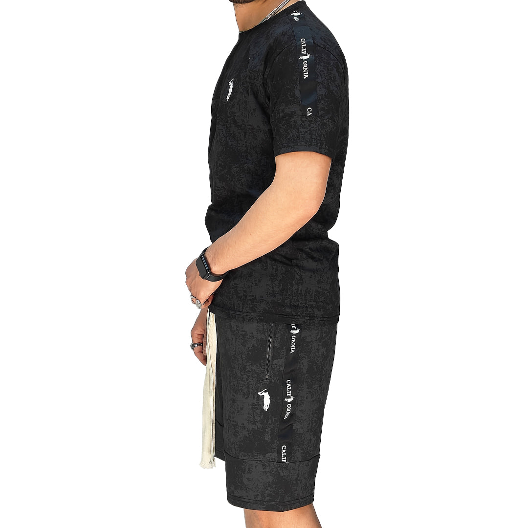 🆕 Completo Estivo Uomo T-Shirt + Bermuda – Cotone Liscio Elasticizzato | RDV ABBIGLIAMENTO