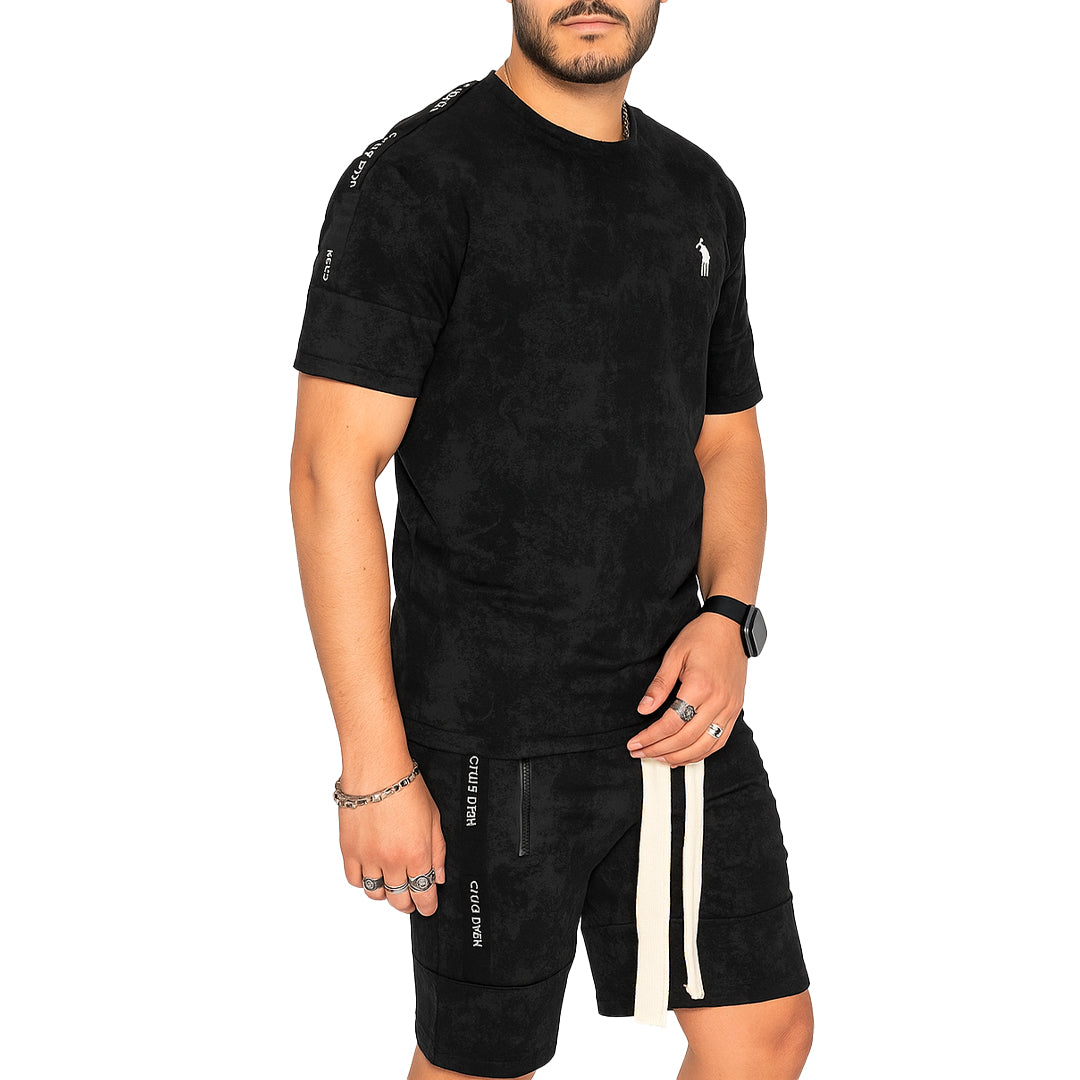Completo Estivo Uomo T-Shirt + Bermuda – Cotone Liscio Elasticizzato | RDV ABBIGLIAMENTO
