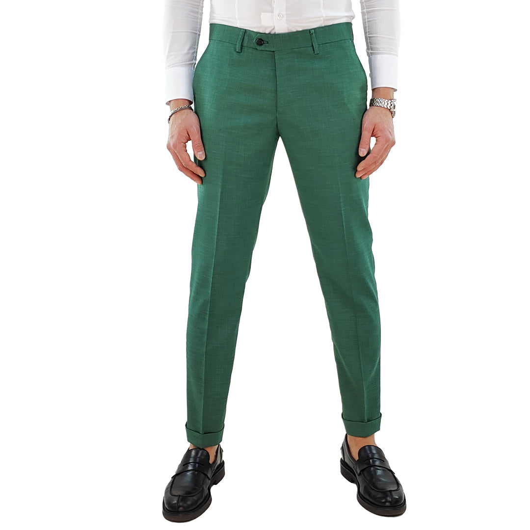 Abito Sartoriale due Bottoni Verde