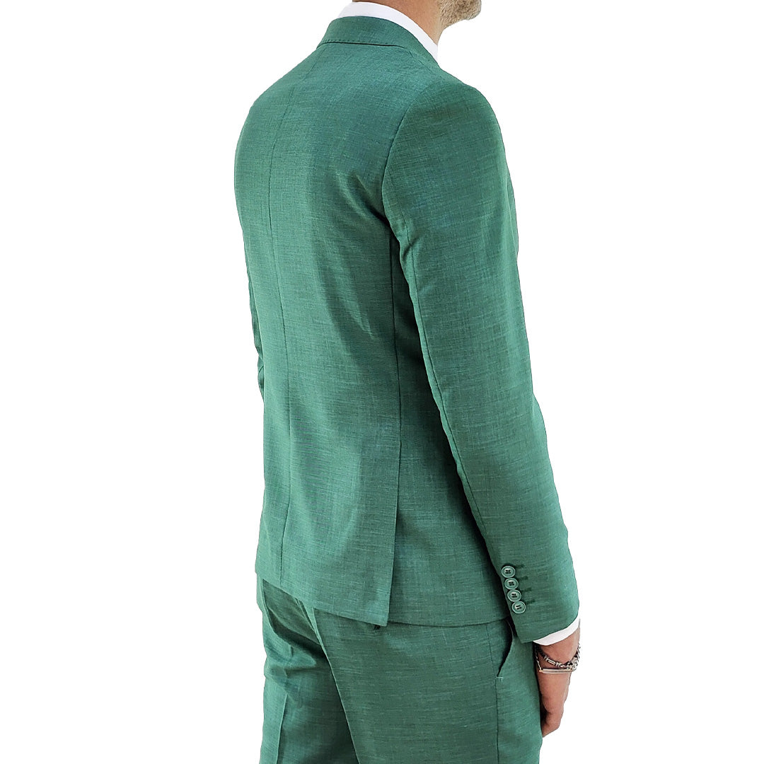 Abito Sartoriale due Bottoni Verde