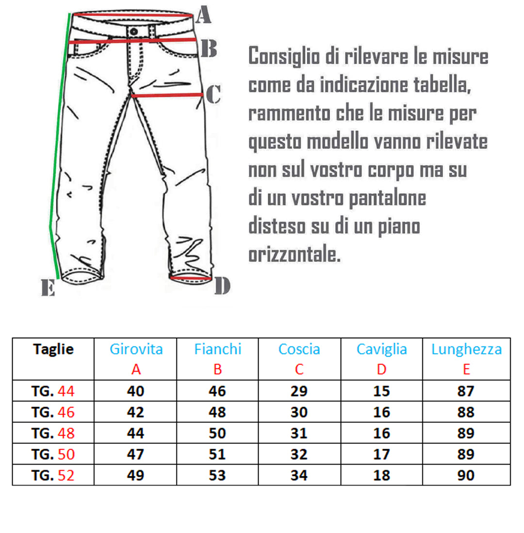 Pantalone elegante slim fit Capri 34E