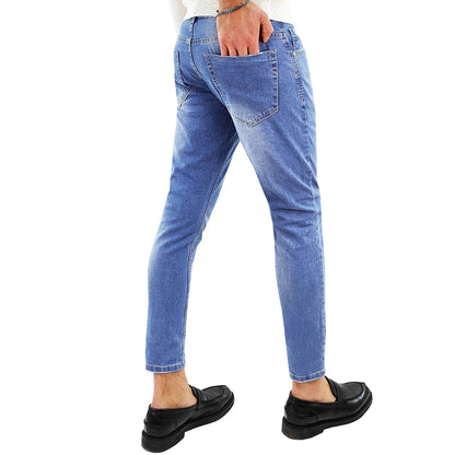 Jeans Uomo 5 Tasche Denim M2389