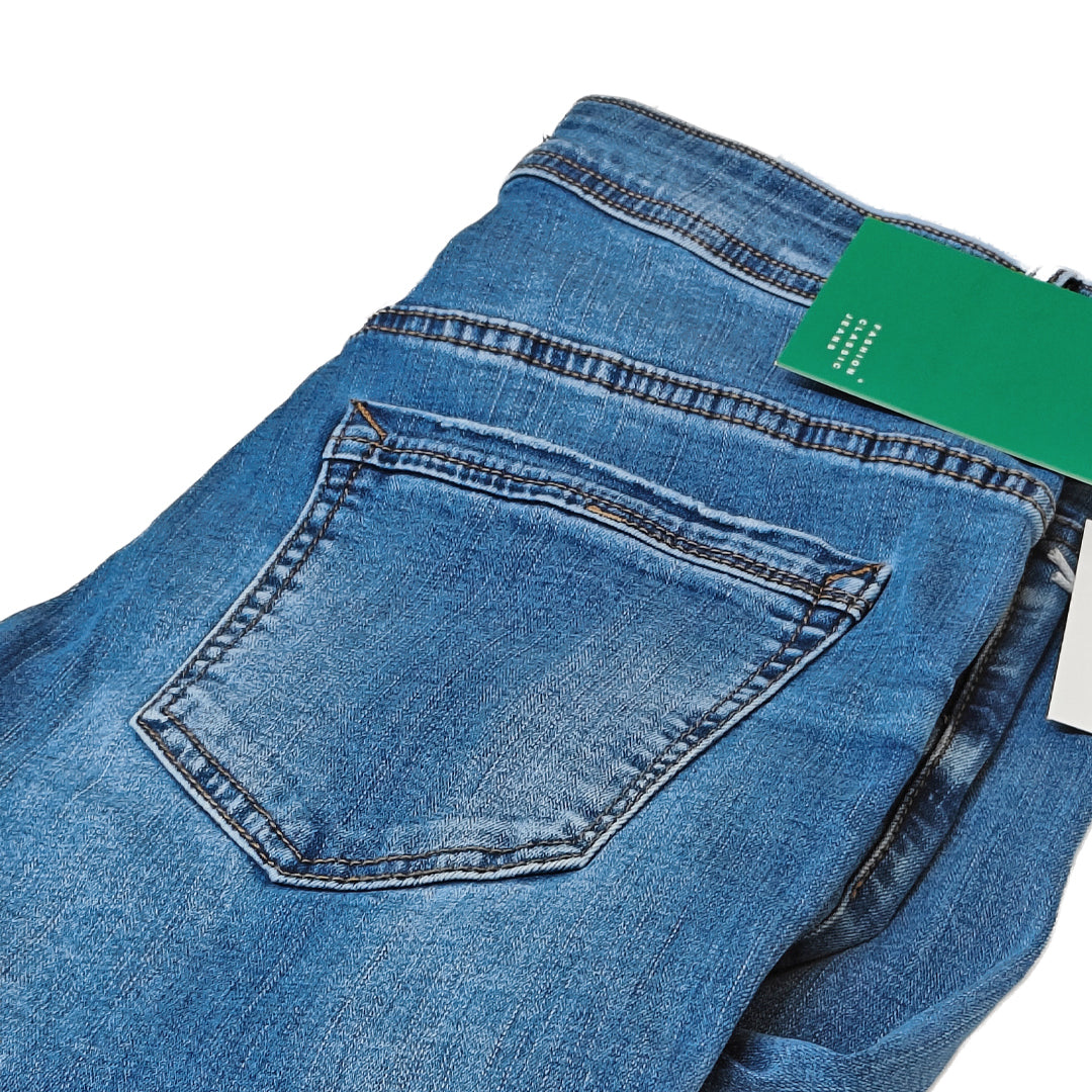 Jeans Uomo Slim Fit - Denim Leggero Primaverile