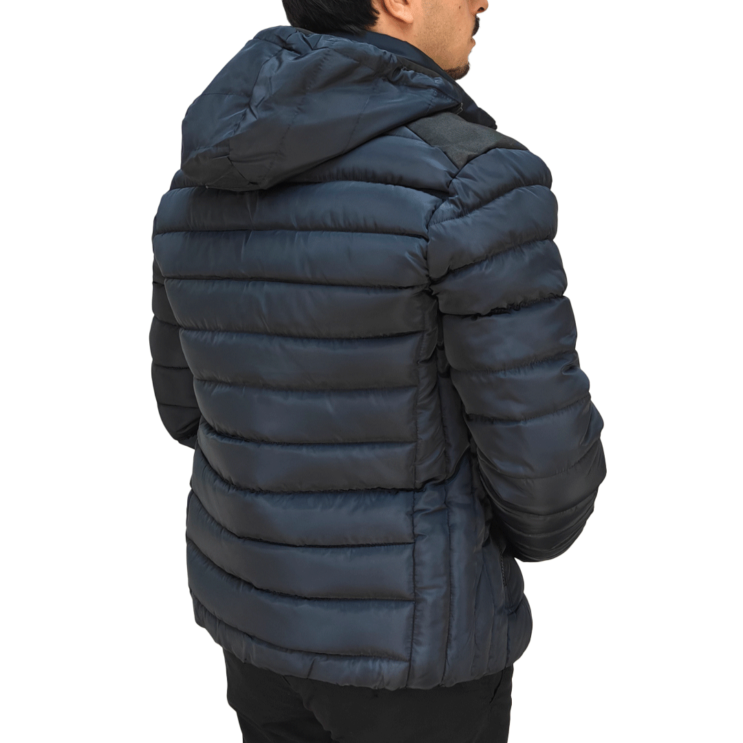 Piumino Uomo RDV Invernale con Cappuccio Rimovibile