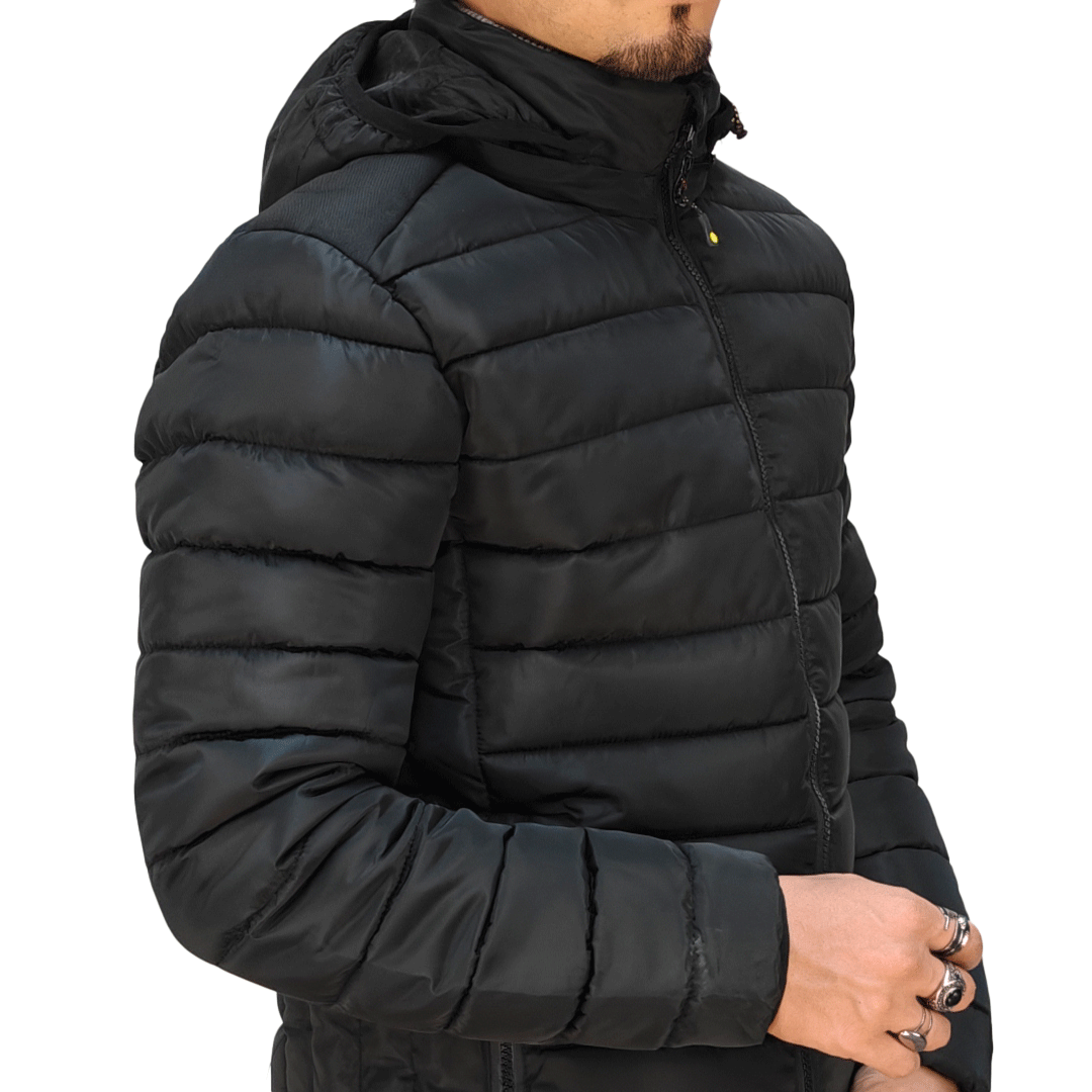 Piumino Uomo RDV Invernale con Cappuccio Rimovibile