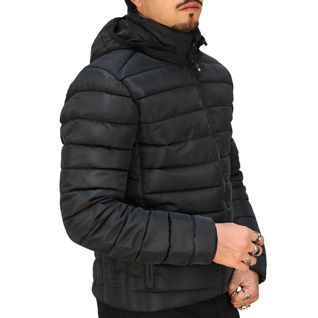 Piumino Uomo RDV Invernale con Cappuccio Rimovibile