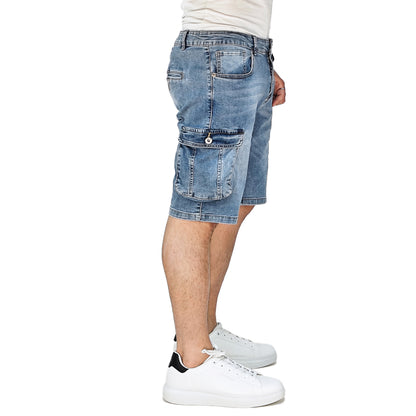 Bermuda Cargo Uomo in Denim – RDV