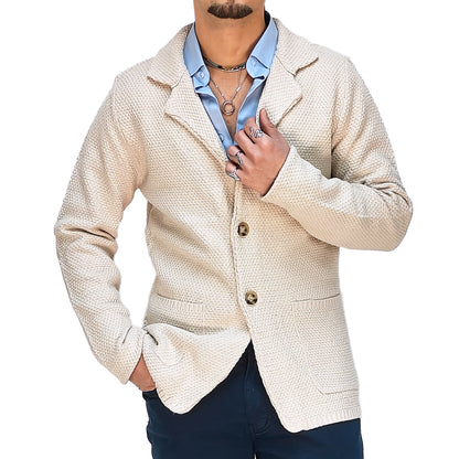 Cardigan Uomo a Giacca in Cotone RDV ABBIGLIAMENTO