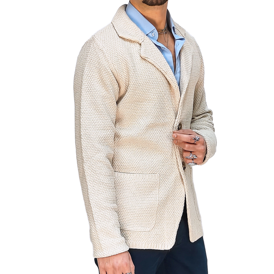 Cardigan Uomo a Giacca in Cotone RDV ABBIGLIAMENTO