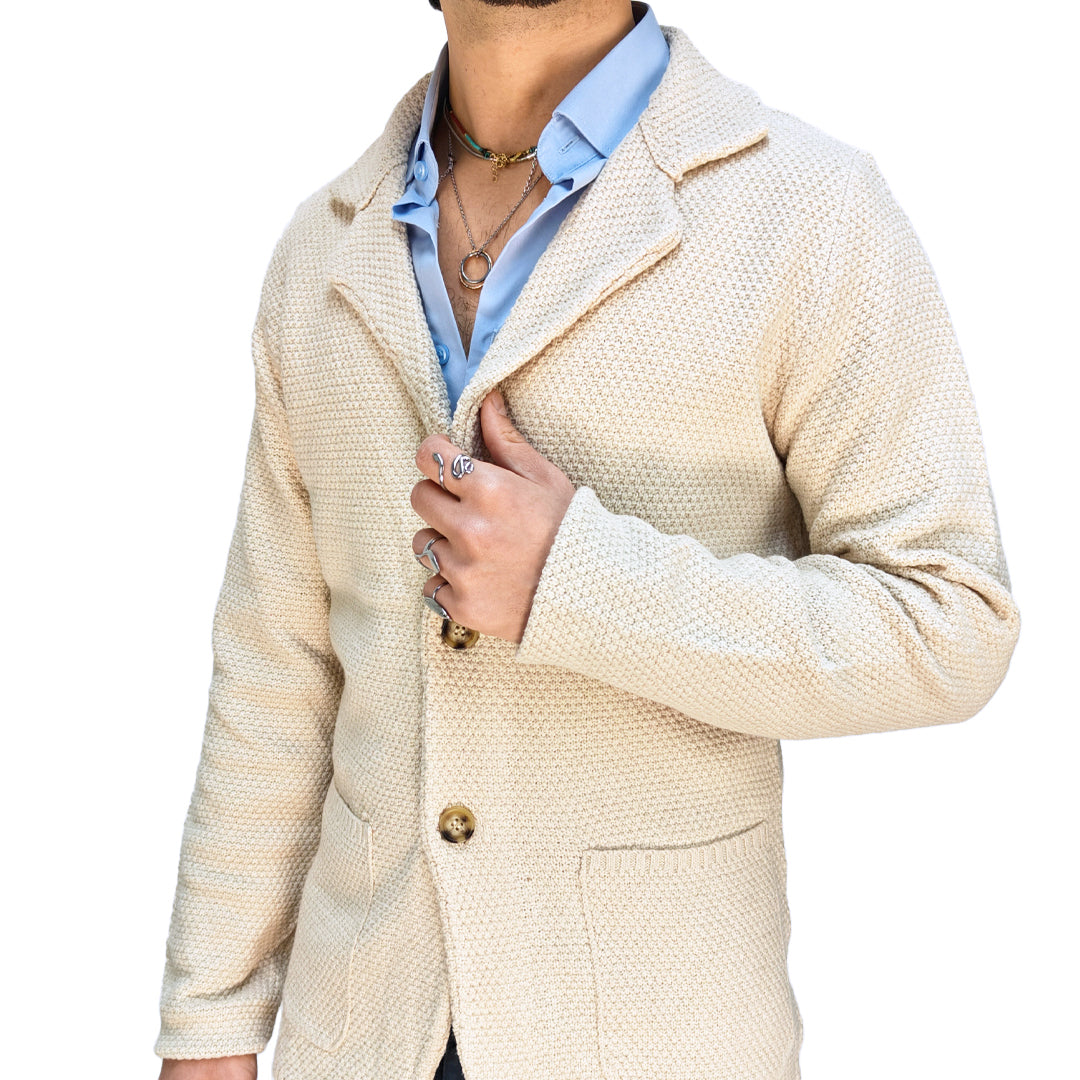 Cardigan Uomo a Giacca in Cotone RDV ABBIGLIAMENTO