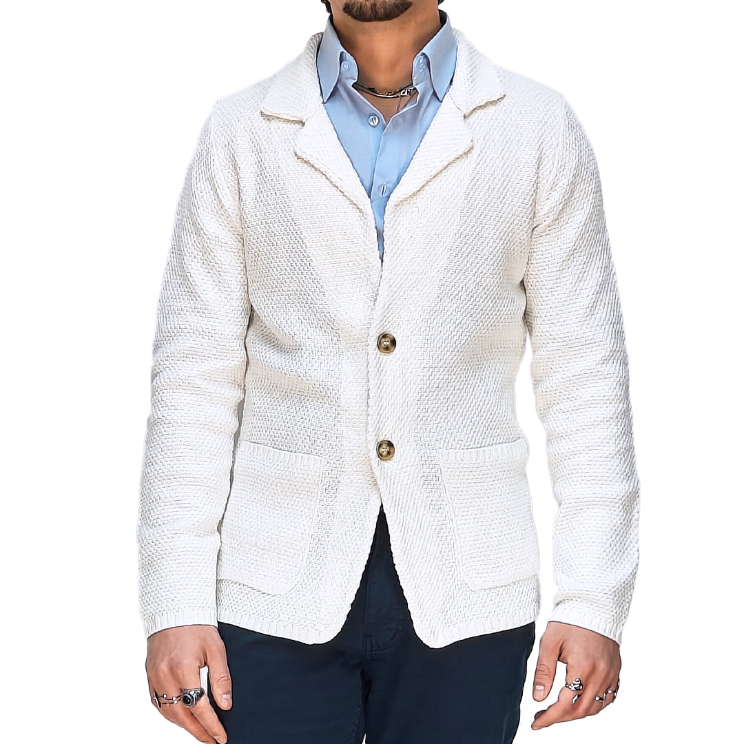 Cardigan Uomo a Giacca in Cotone RDV ABBIGLIAMENTO