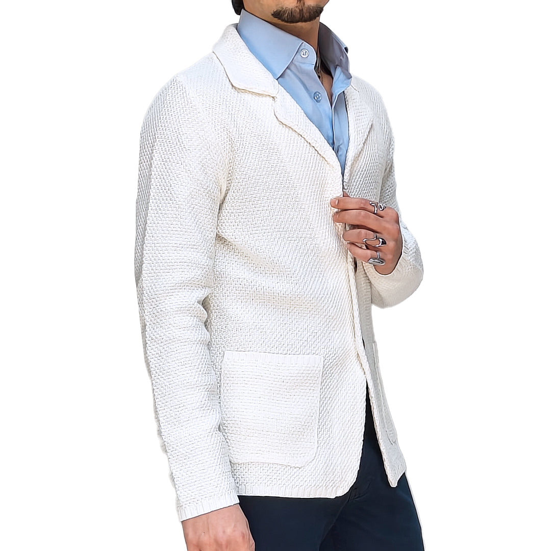 Cardigan Uomo a Giacca in Cotone RDV ABBIGLIAMENTO