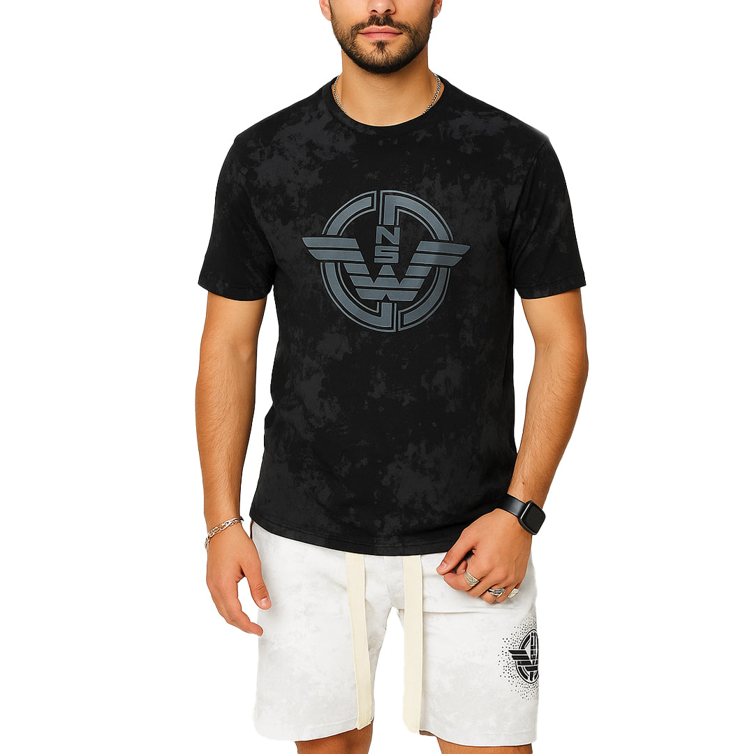 🆕 Completo Estivo Uomo T-Shirt + Bermuda – Cotone Liscio Elasticizzato | RDV ABBIGLIAMENTO