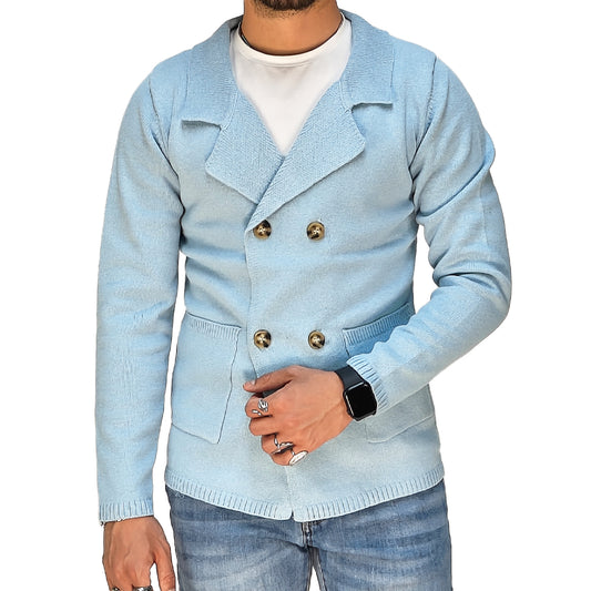 Giacca Doppiopetto Uomo in Cotone – RDV Abbigliamento