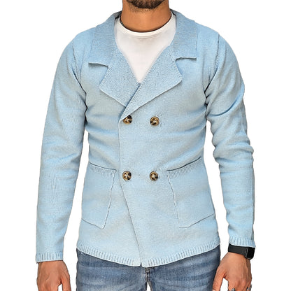 Giacca Doppiopetto Uomo in Cotone – RDV Abbigliamento