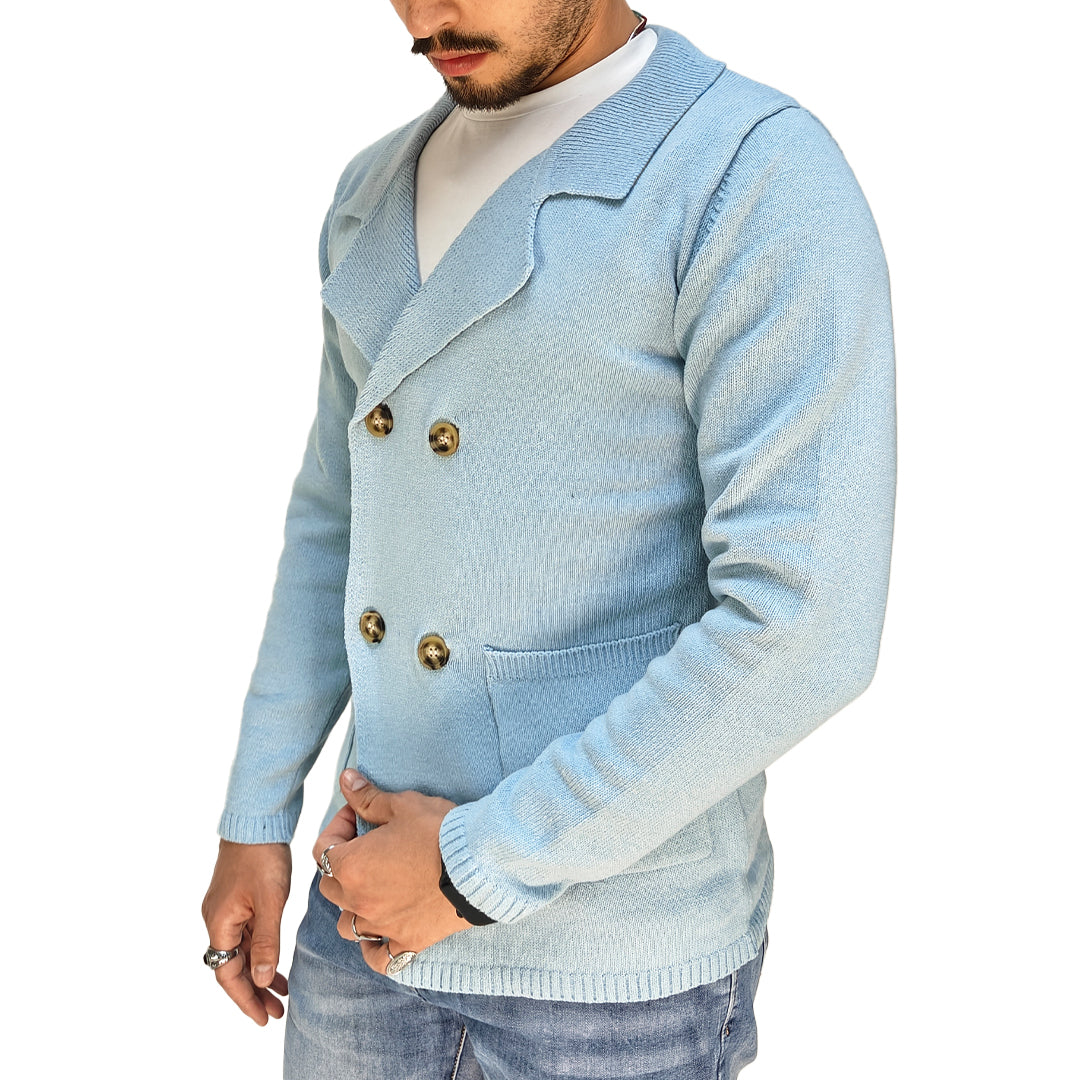 Giacca Doppiopetto Uomo in Cotone – RDV Abbigliamento
