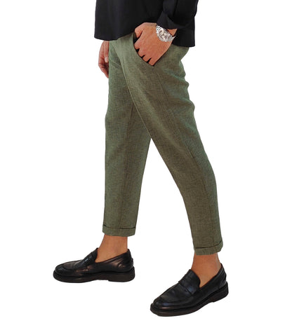 Pantalone Sartoriale Chino Regular Cotone Morbido