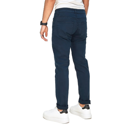 Jeans Uomo Colorato Blu Semi Slim Fit – RDV Abbigliamento