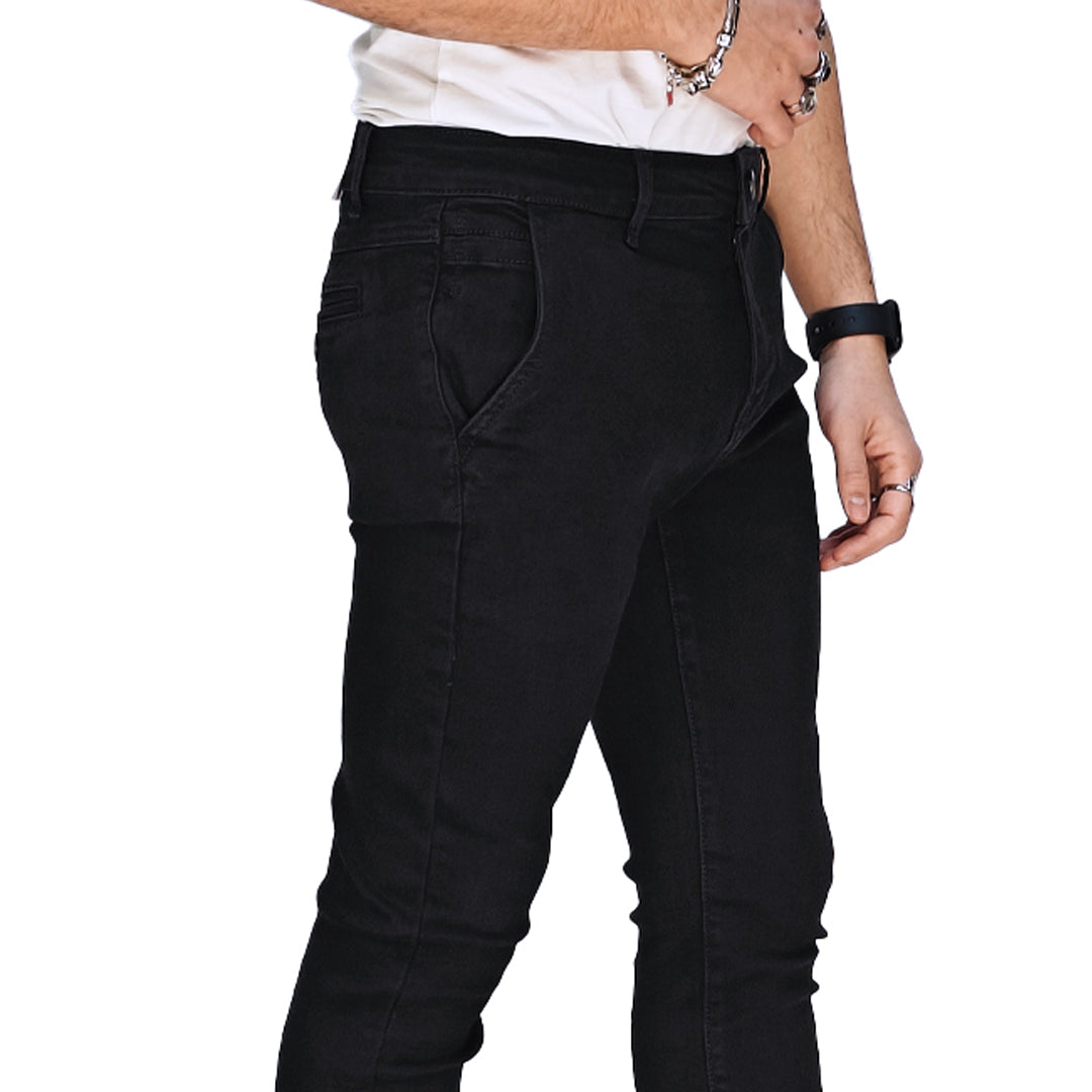 Jeans Uomo Tasca America Nero