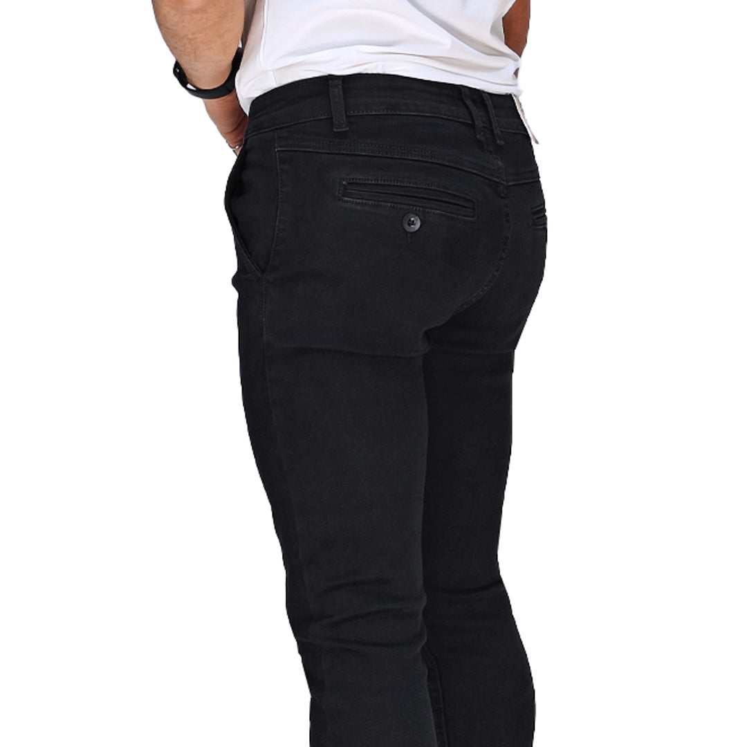 Jeans Uomo Tasca America Nero