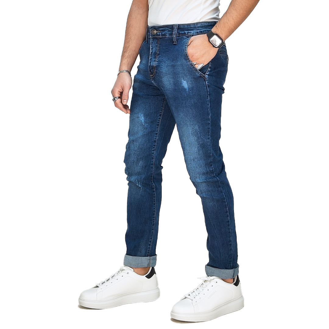 Jeans Uomo Tasca America Denim Blue