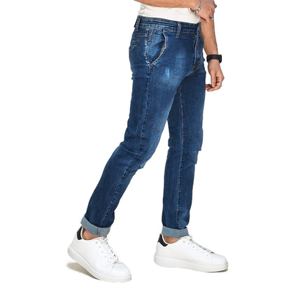 Jeans Uomo Tasca America Denim Blue