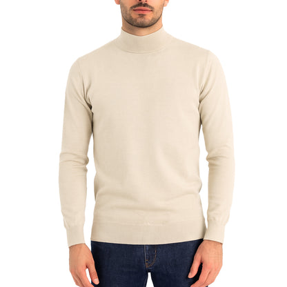 Maglioncino a Lupetto RDV Uomo – Slim Fit Elasticizzato, Morbido al Tatto