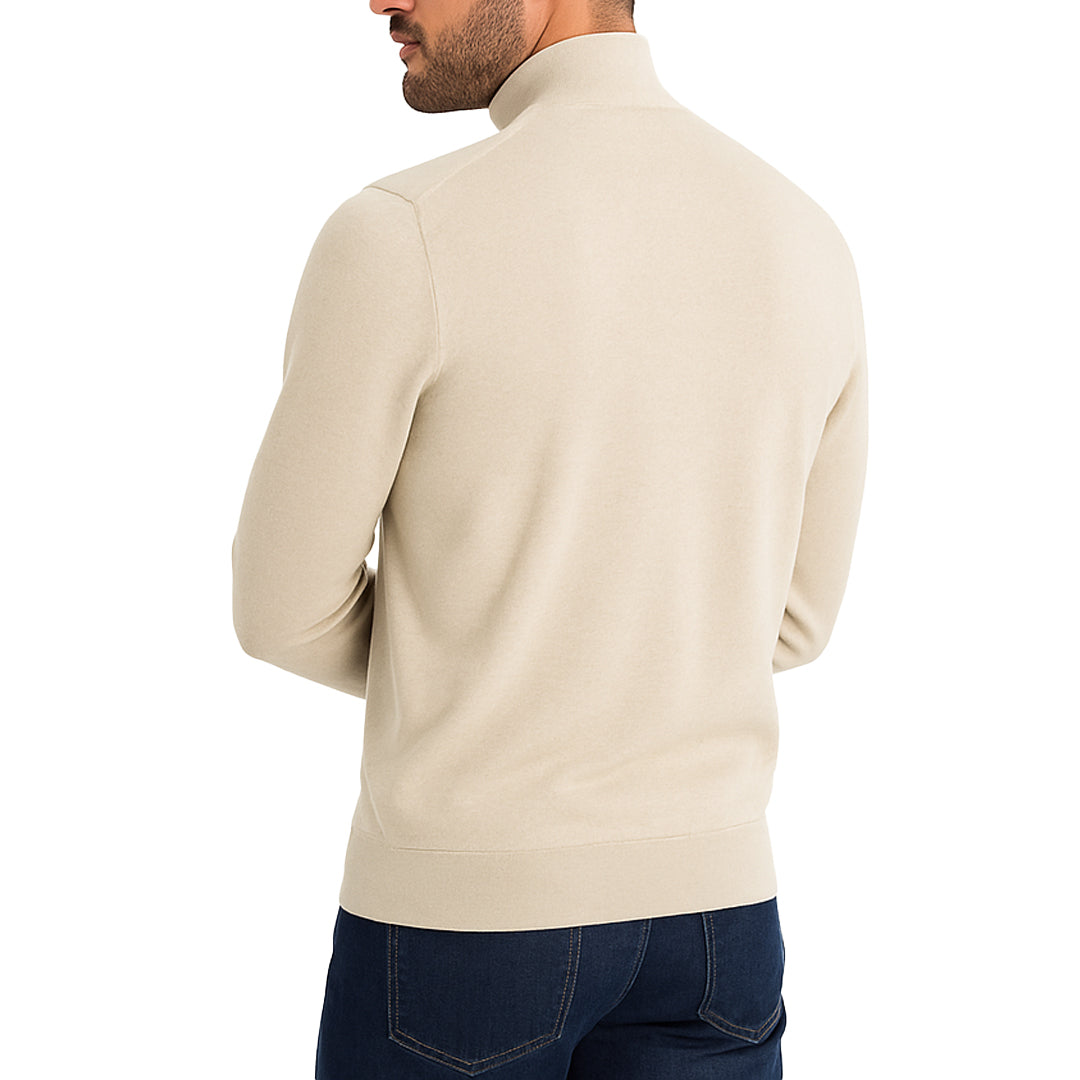 Maglioncino a Lupetto RDV Uomo – Slim Fit Elasticizzato, Morbido al Tatto