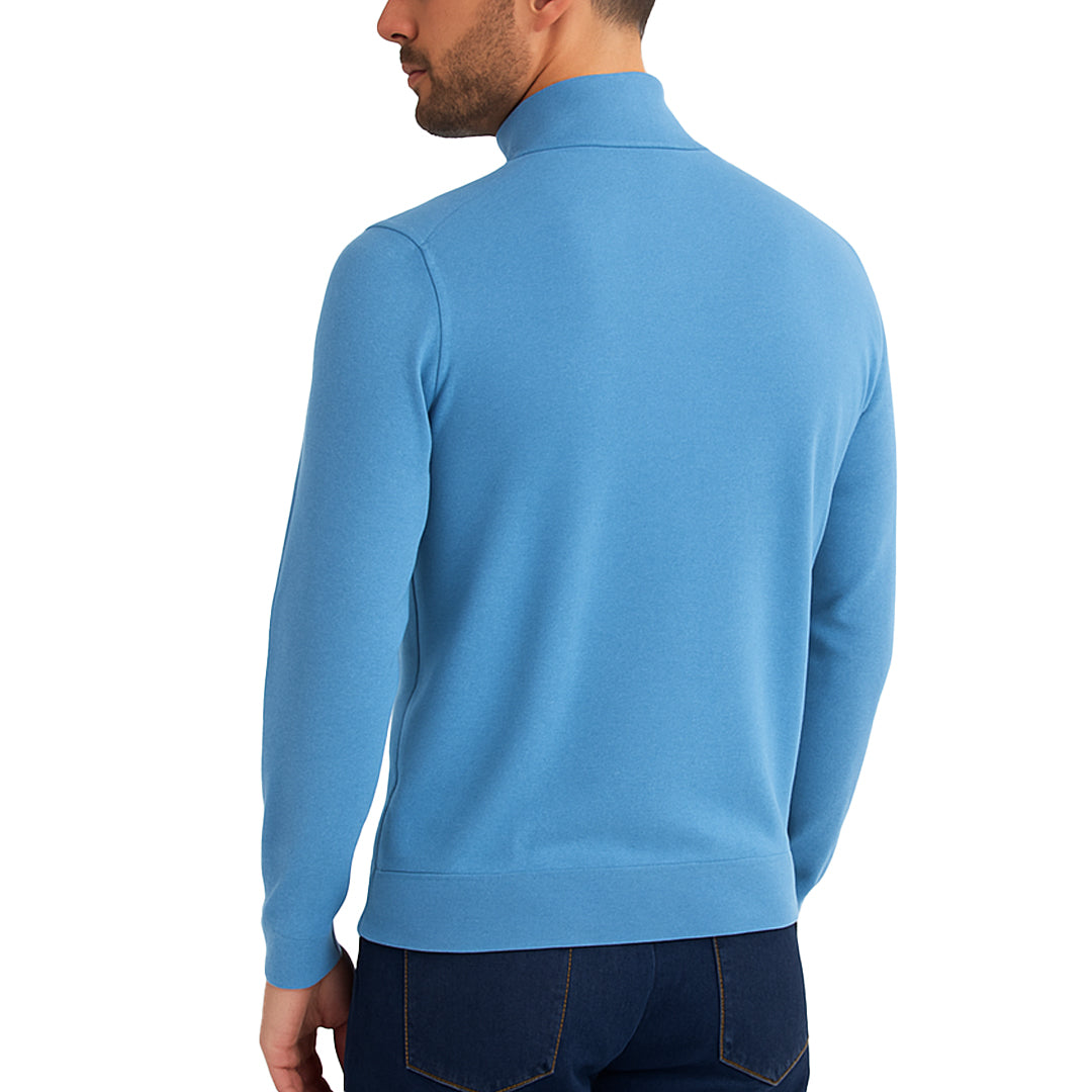 Maglioncino a Lupetto RDV Uomo – Slim Fit Elasticizzato, Morbido al Tatto