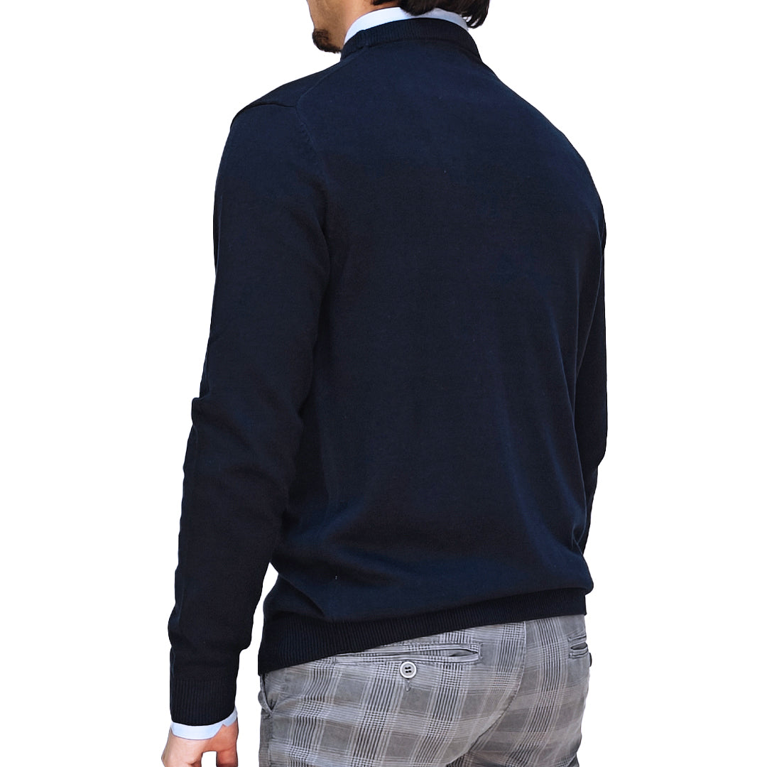 Maglioncino Uomo 100% Cotone – Slim Fit, Morbido e Versatile