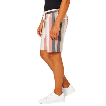 Pantaloncini Uomo Estivi a Righe in Lino e Cotone – RDV Abbigliamento