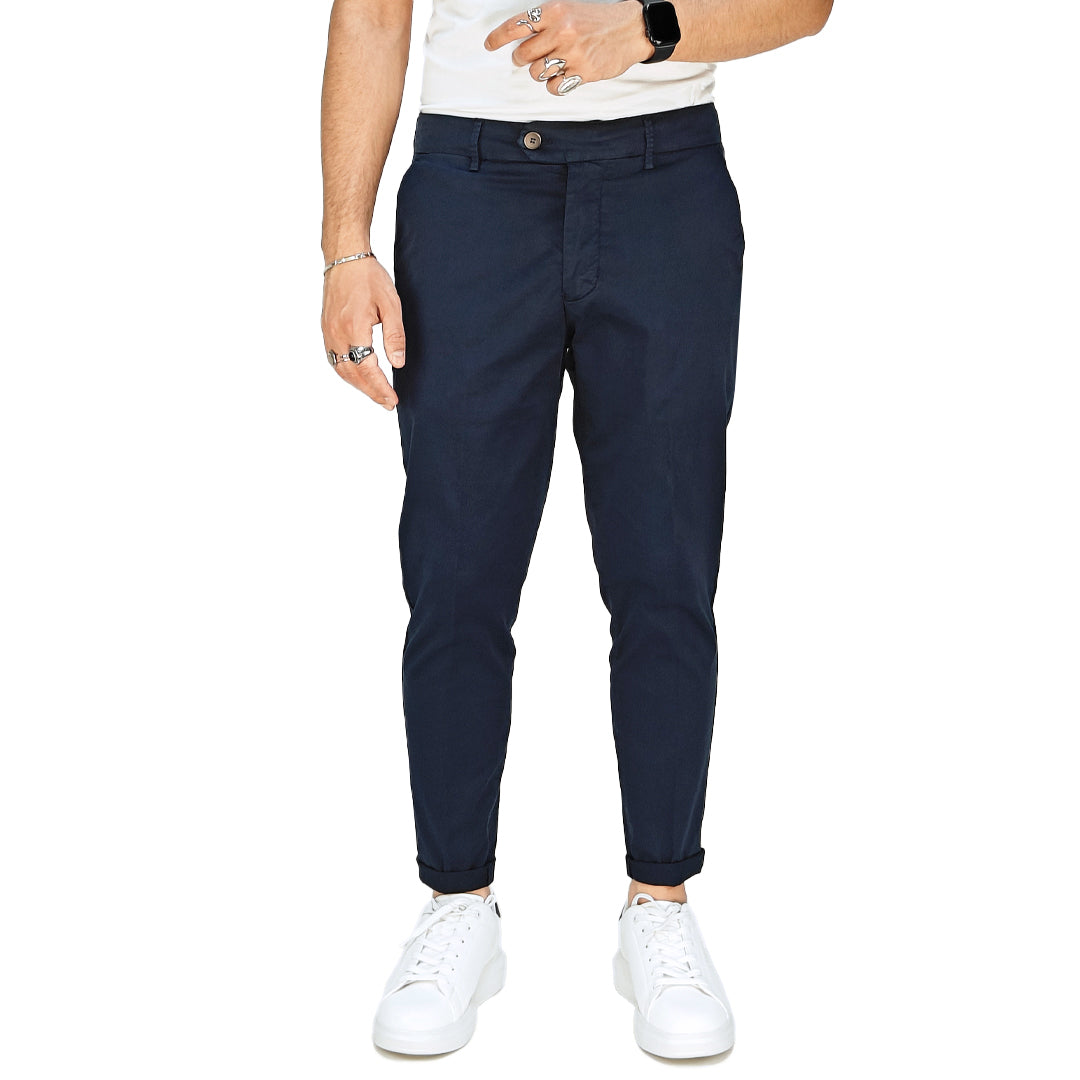 Pantalone Uomo Capri Slim Fit in Cotone Elasticizzato – RDV