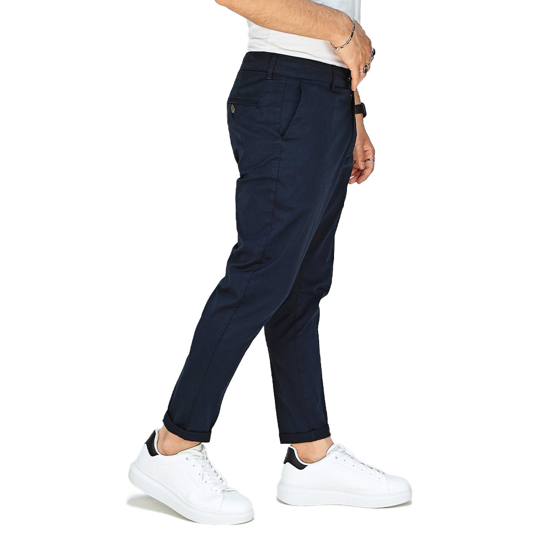 Pantalone Uomo Capri Slim Fit in Cotone Elasticizzato – RDV
