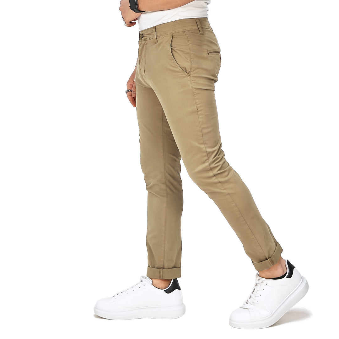 Pantalone Uomo Cotone Primaverile Tessuto stretch