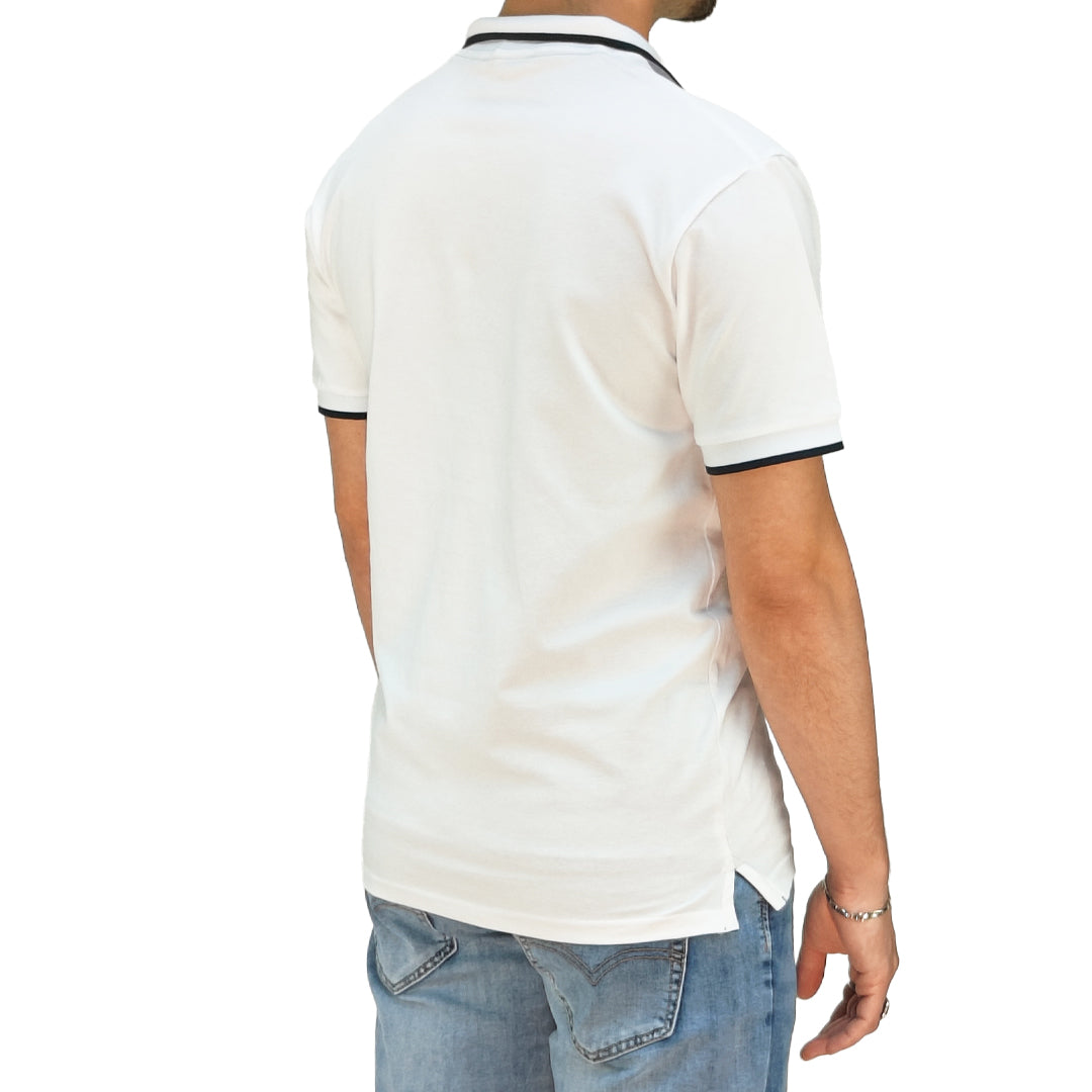 Polo Uomo Manica Corta in Piquet Nero – RDV Abbigliamento