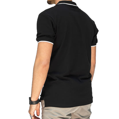 Polo Uomo Manica Corta in Piquet Celeste – RDV Abbigliamento