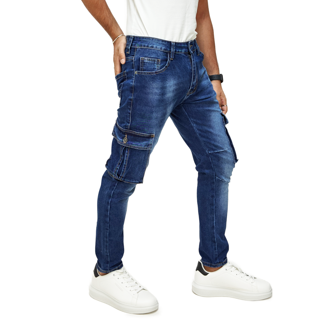 Jeans Cargo Uomo