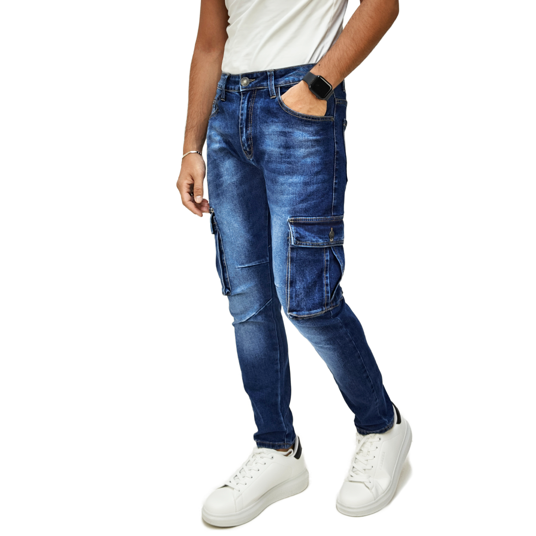 Jeans Cargo Uomo