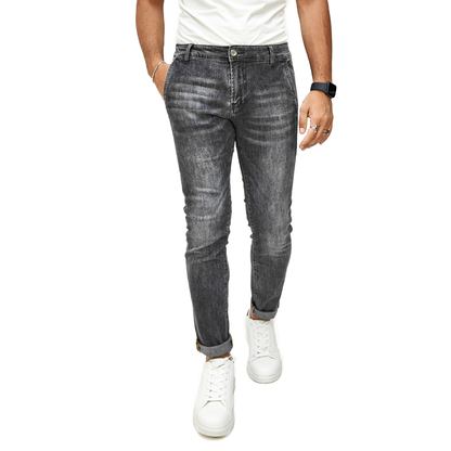 Jeans Uomo Tasca America Grigio